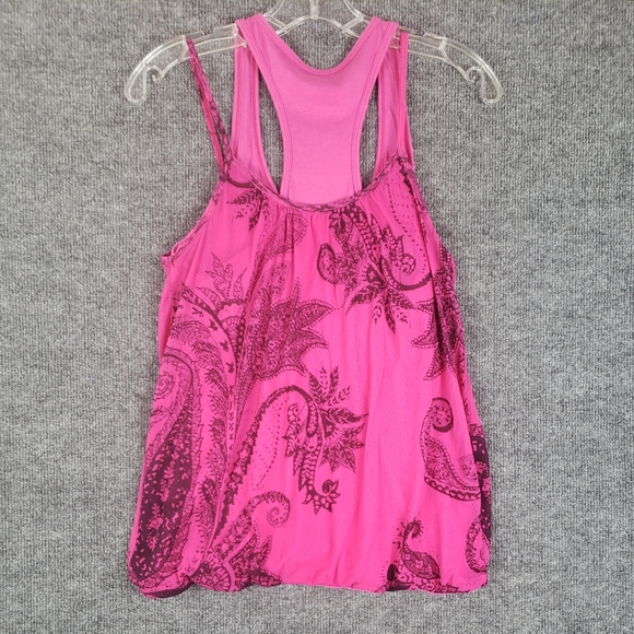 Express Double Tank One Piece Pink Small - Picture 3 of 8